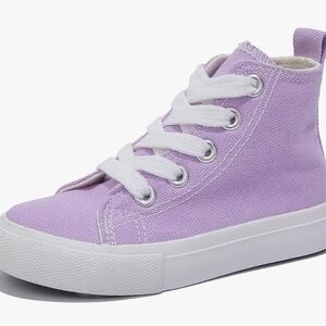 Kids High-Top Sneakers - Purple